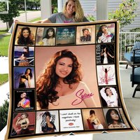 Selena Quintanilla Blanket, Selena Quintanilla Fleece Blanket