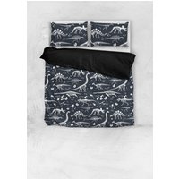 3d Dinosaur Duvet Covers Set, Cartoon Quilt Cover, Black Bedding Set