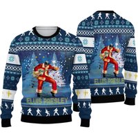 Elvis Presley Christmas Ugly Sweater
