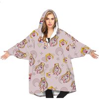 Sailor Moon Blanket Hoodies, Gifts For Friends, Xmas Gifts