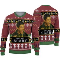 Dean Winchester That Was Scary Christmas Ugly Sweater