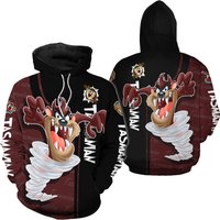 Tasmanian Devil Hoodie 3d Printed