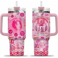 Chappell Roan 40oz Pink Pony Club Tumbler