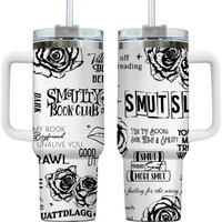 Smutty Book Club 40oz Engraved Tumbler
