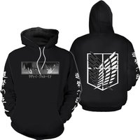 Ao Titan Hoodie, Anime Levi Ackerman Anime 3d Hoodie