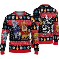Heat Miser Snow Miser The Year Without Santa Claus Ugly Sweater