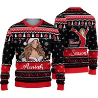 Mariah Carey Have A Mariah Christmas Season 3d Sweater