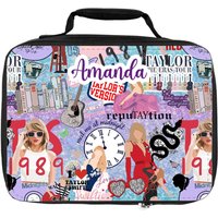 Personalized Pop Singer Icon Lunch Box Bag