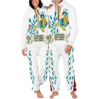 Elvis Presley Peacock Jumpsuit Costume Men's Hooded Jumpsuits Ds969