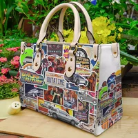 Back To The Future Women Leather Hand Bag