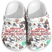 National Lampoon's Christmas Vacation Griswold Family Sandals Clog Shoes