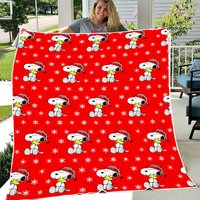 Snoopy Christmas Blanket Collection
