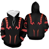 Sukuna Jujutsu Satoru Hoodie And Jogger Set Anime Costume