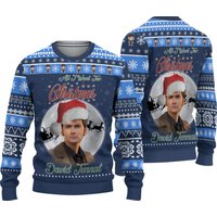 The Tenth Doctor Ugly Christmas Sweater, Doctor Who Ugly Sweater, Dr Who Tardis Police Box