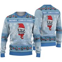 Christmas Futurama Sweater, Futurama Ugly Sweater