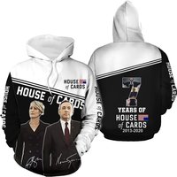 House Of Cards 3d Hoodie