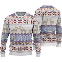 Women Christmas Long Sleeve Pullover Sweater
