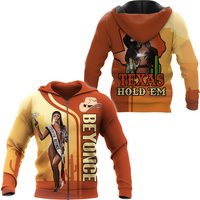 Beyonce Cowboy Carter 3d Zip Hoodie, Texas Hold ‘em Zip Hoodie
