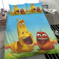 Larva Tv Halloween Cover Bedding Quilt Cover Pillow Case Christmas Gift Dorm Bedroom.