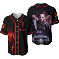 Michael Myers Baseball Jersey, Michael Myers Shirt