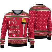 A Christmas Story Leg Lamp Ugly Christmas Sweater