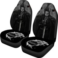 John Snow Car Seat Cover For Fans Game Of Thrones