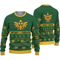 Merry Linkmas Legend Of Zeldas Ugly Christmas Sweater, Christmas Sweater