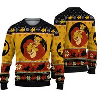 Lion King 3d All Over Printed 3d Sweater