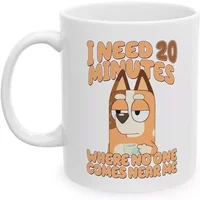 Chili Mum Mug, Blueydad, I Need 20 Minutes Coffee Mug, Blueydad Mum Coffee