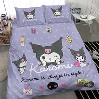 Kuromi Bedding Sets, Home Decor Gifts, Christmas Gifts