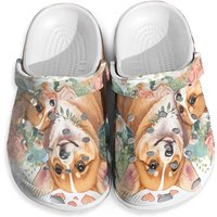 Cheerful Corgi Design For Bonus Mom-mothers Day Gift For Dog Lovers Shoes Sandal Clogs For Women