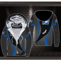 Personalized Postal Service Fleece Hoodie
