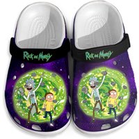 Rick And Rickandmorty Clogs Shoes, Rick Rickandmorty Kid Adult Clogs