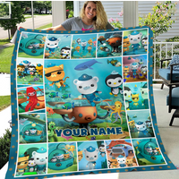 The Octonauts Blanket The Octonauts Fleece Blanket