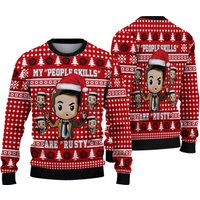 Supernatural Ugly Sweater, My People Skills Dean Winchester Sweater
