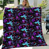 Absol Sableye Fleece Blanket Baby Birthday Gift