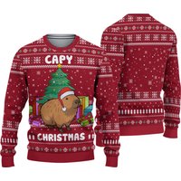 Capybara Christmas Sweater, Capybara Merry Christmas