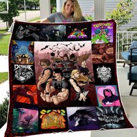 Metalocalypse Tv Series Blanket, Metalocalypse Cartoon Fleece Blanket