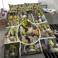 Shrek, Personalized Bedding Three Piece Set
