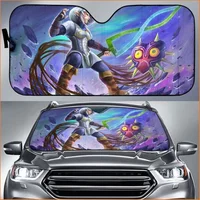 Legend Of Zelda Blue Designs Auto Sun Shade Car Sunshade Sunshade