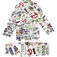 Ghostbusters Who You Gonna Men Women’s Pajamas Set