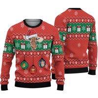 Lovely Giraffe Ugly Christmas Sweater