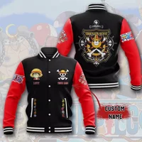 Luffy One Piece Baseball Jacket For Fan