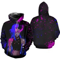 Anime Arcane League Jinx Hoodies 3d Printing Men/women Gaming Hoodie J01a2