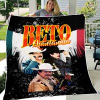 Beto Quintanilla Unique Blanket! El Leon Del Corrido!!!