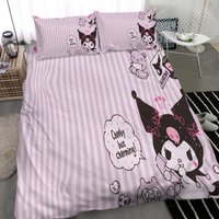 Cartoon Kuromi Bedding Sets, Home Decor Gifts, Christmas Gifts