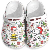 Snoopy Dog Christmas Clogs, Snoopy Christmas Gifts For Friends