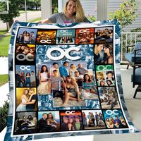 The Oc Fleece Throw Blanket