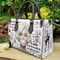 Marilyn Monroe Leather Handbag - Stylish Accessory
