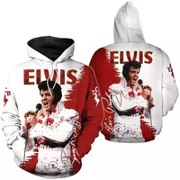 Elvis Presley Tour 3d Hoodie Great Design Hoodie 3d - All Printed